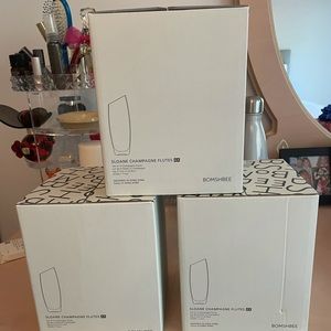 12 Bomshbee Sloane Champagne Flutes